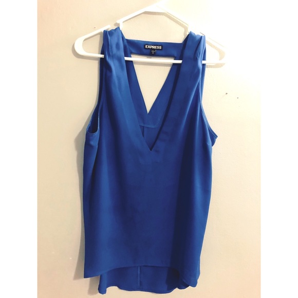 Express royal blue dress tank - Picture 2 of 3